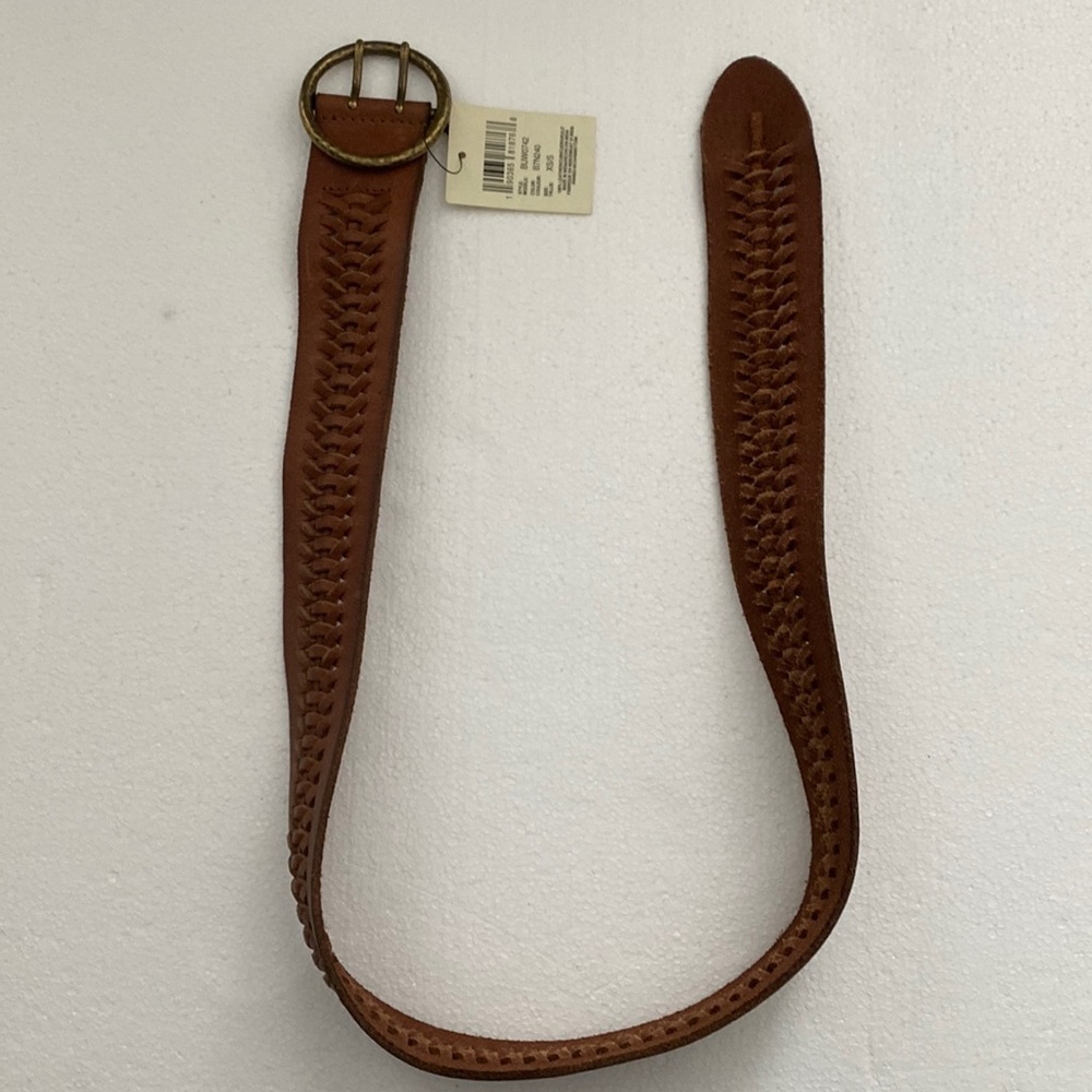 NWT Lucky brand genuine leather belt XS/S